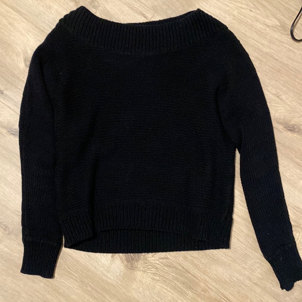 GAP Black Knit Sweater